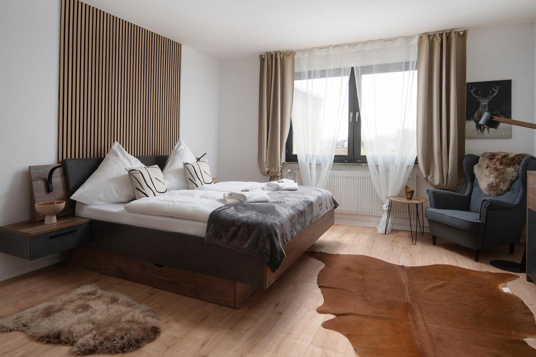 1-4 Gaeste Wohnung W-Lan, Netflix, Amazon, Parken, Arbeitsplatz, 24H Check In ,Vollausgestattet Kueche, Handtuecher Seife U,V,M Fuer Geschaeftsreisende, Paare, Familien , Datteln Kültér fotó